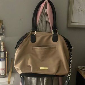 Steve Madden Tan and Black Purse